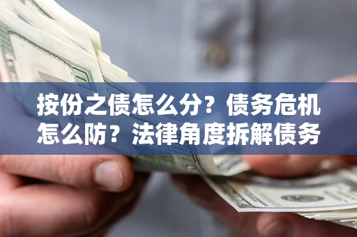 北京按份之债怎么分？债务危机怎么防？法律角度拆解债务分配与风险自保指南