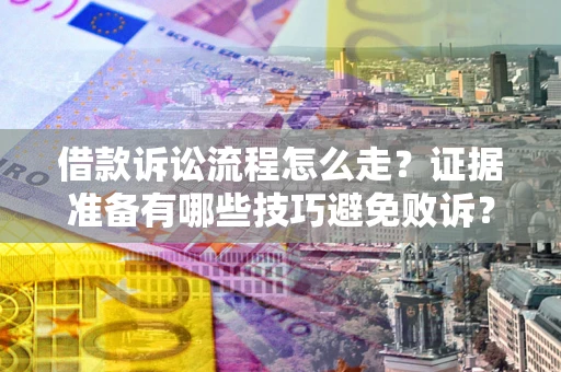 北京借款诉讼流程怎么走？证据准备有哪些技巧避免败诉？
