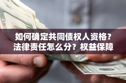 北京如何确定共同债权人资格？法律责任怎么分？权益保障技巧揭秘！