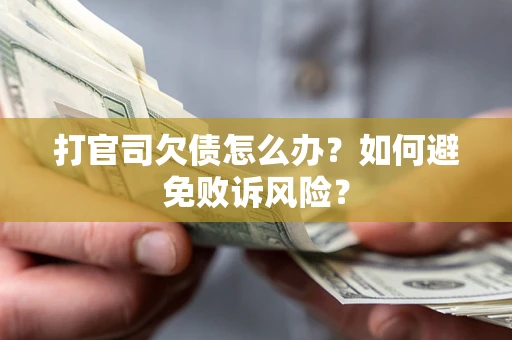 北京打官司欠债怎么办？如何避免败诉风险？