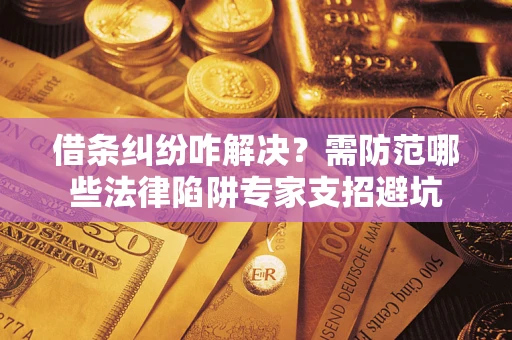 北京借条纠纷咋解决？需防范哪些法律陷阱专家支招避坑