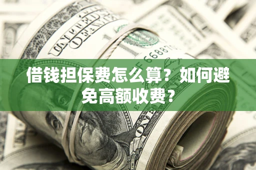 北京借钱担保费怎么算？如何避免高额收费？