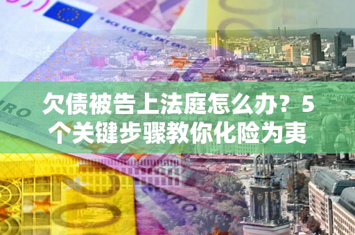 北京欠债被告上法庭怎么办？5个关键步骤教你化险为夷