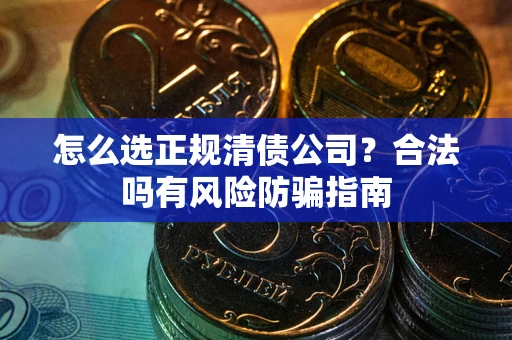 北京怎么选正规清债公司？合法吗有风险防骗指南
