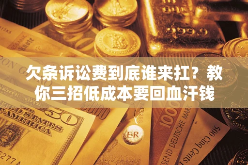 北京欠条诉讼费到底谁来扛？教你三招低成本要回血汗钱